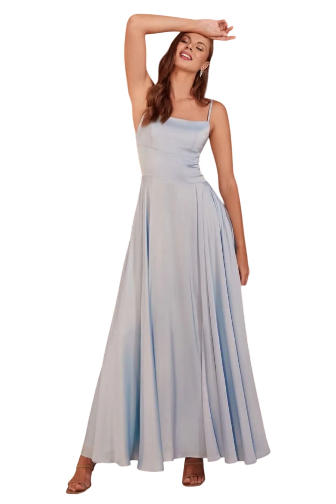 Kentucky Derby Dress 2025 Light Blue Race Outfit Gown - Lt Blue / XS - Dress