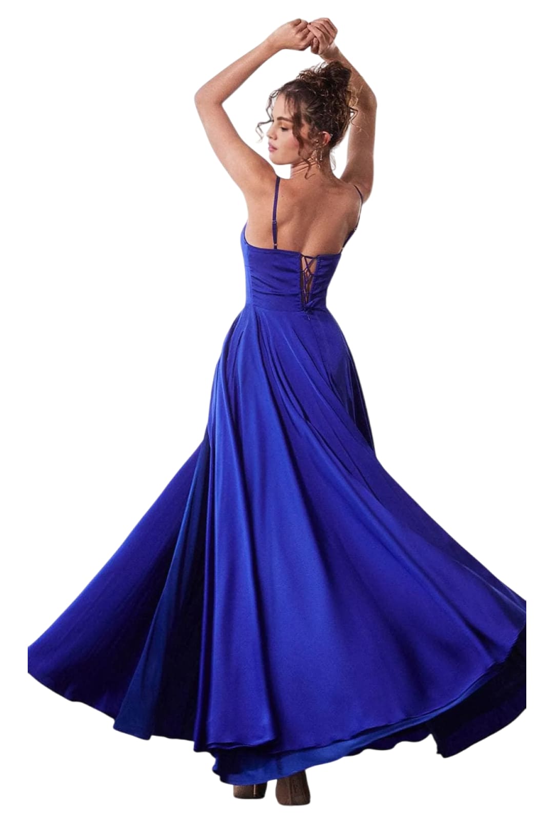 Kentucky Derby Dress 2025 Royal Blue Race Outfit Gown - Dress