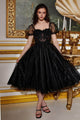 Kentucky Derby Dress Race Outfit in Black by Ladivine CD0187 - Black / XS - Prom