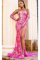 Kentucky Derby Dress Race Outfit in Pink by Portia and Scarlett PS24321 - Pink/Multi / 00 - Dress