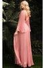 Kentucky Derby Dress Race Outfit in Rose Gold by Ladivine CD242 - Prom