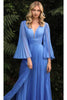 Kentucky Derby Dress Race Outfit in Blue by Ladivine CD242