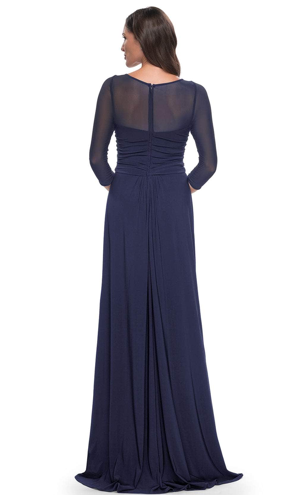 La Femme 30230 Illusion Sheath Formal Dress