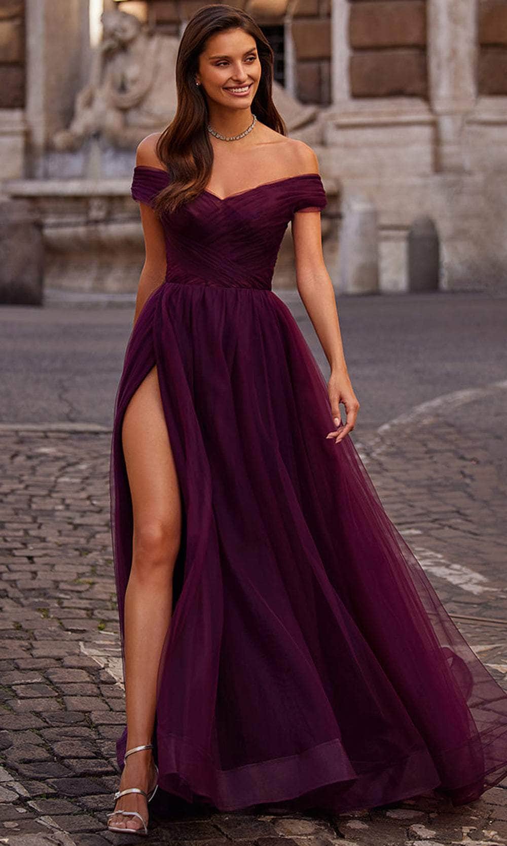 La Femme 30498 Ethereal Tulle Prom Dress by La Femme