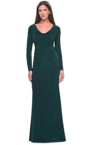 La Femme 30813 Long Jersey Evening Dress
