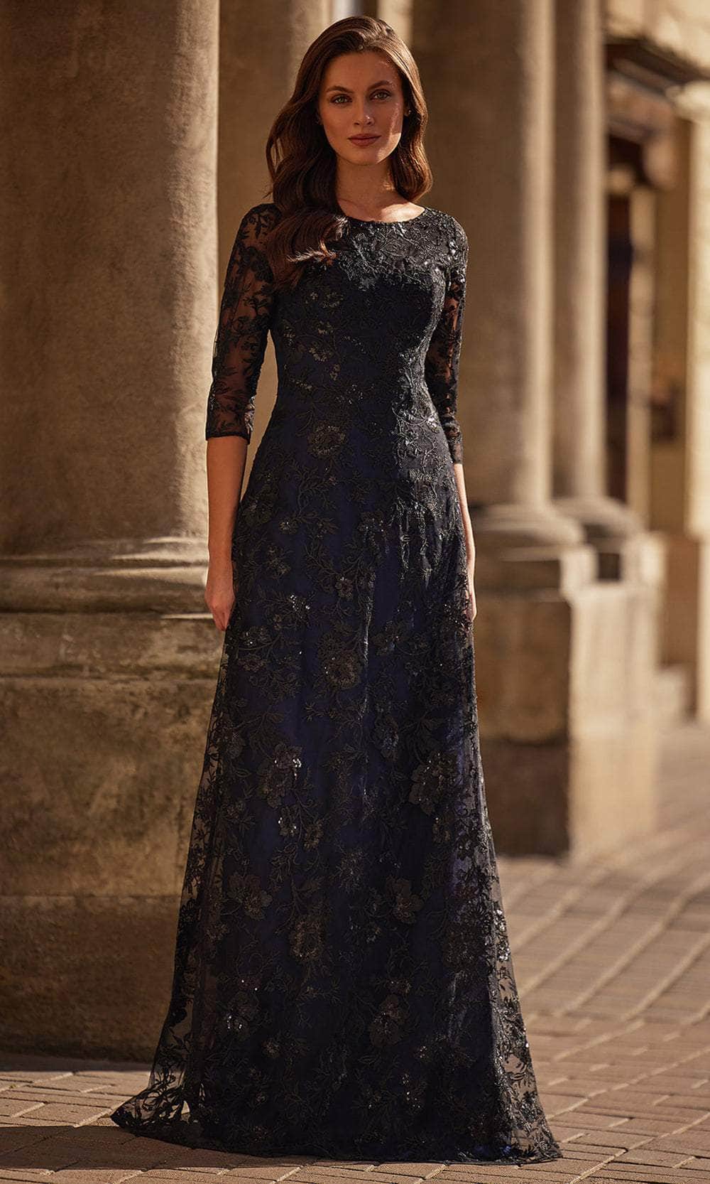 La Femme 30825 - Beaded Bodice Evening Gown Special Occasion Dress