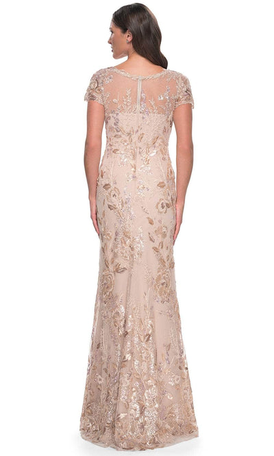 La Femme 30841 Fitted Sequin Formal Dress