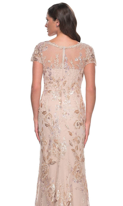 La Femme 30841 Fitted Sequin Formal Dress