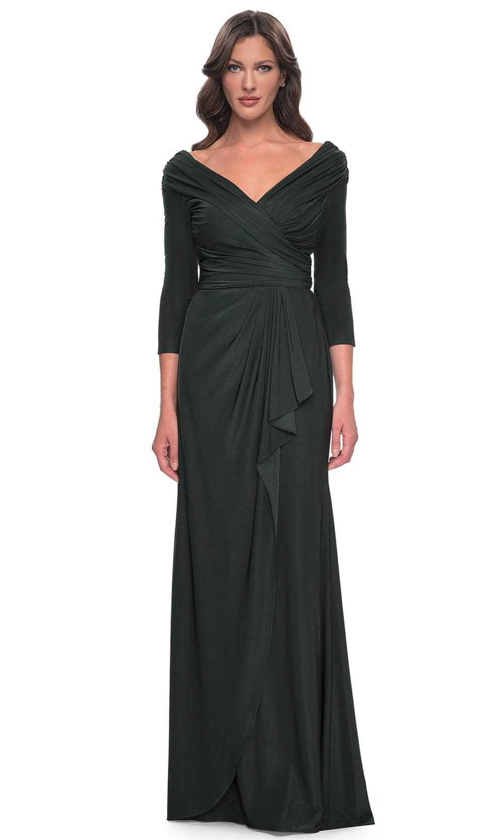 la femme long sleeve dresses La Femme Evening Dress 33335
