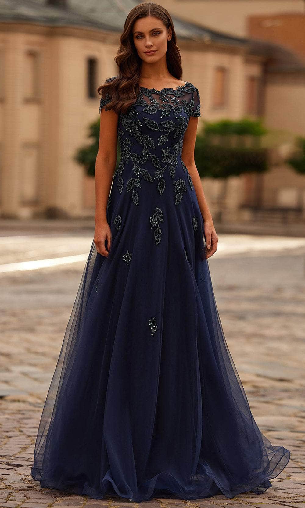 La Femme 31692 - Beaded Bodice Evening Gown Special Occasion Dress
