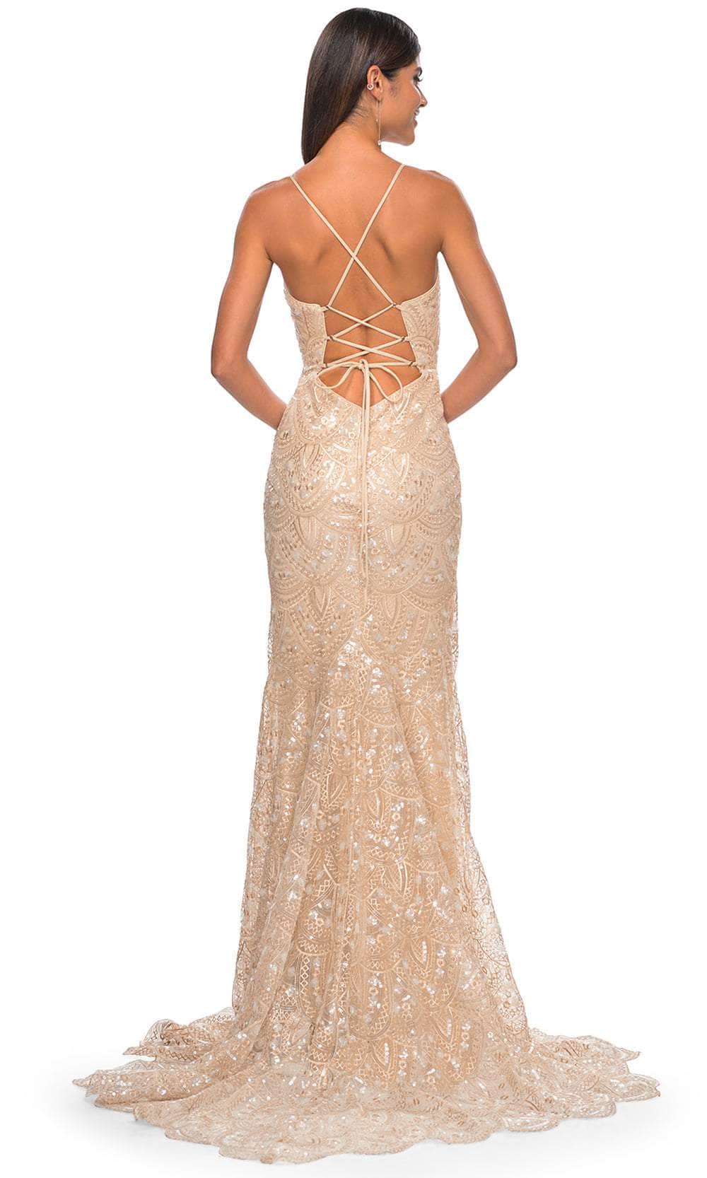 La Femme 31865 Sequin Mermaid Prom Dress