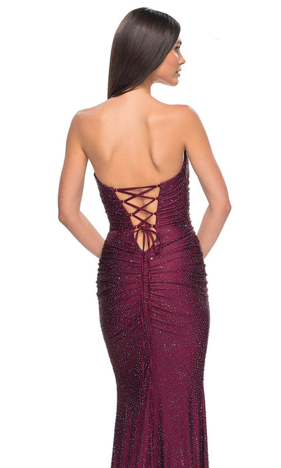 La Femme 31945 Rhinestone Detailed Prom Dress