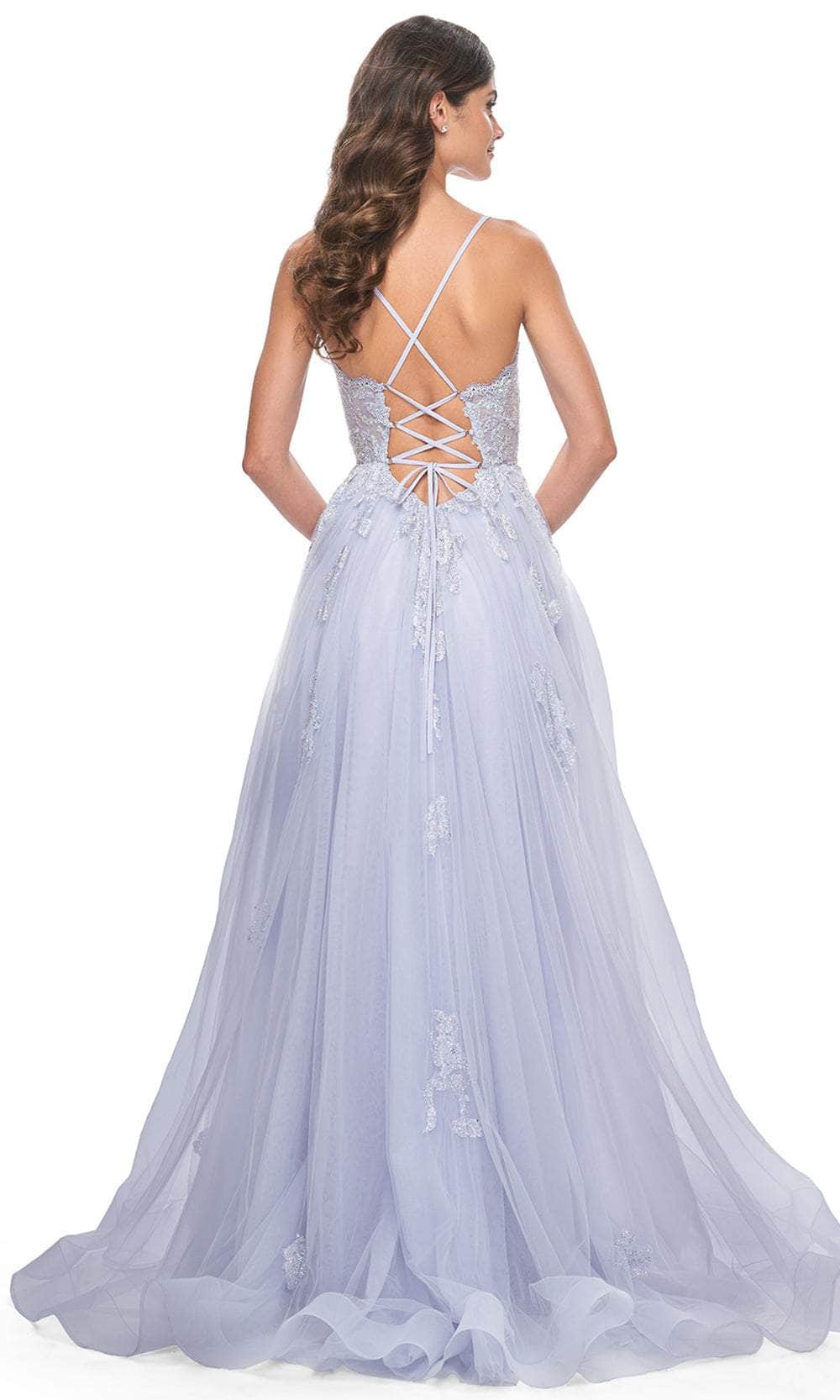 La Femme 32028 Lace Styled Prom Dress