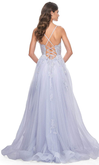 La Femme 32028 Lace Styled Prom Dress