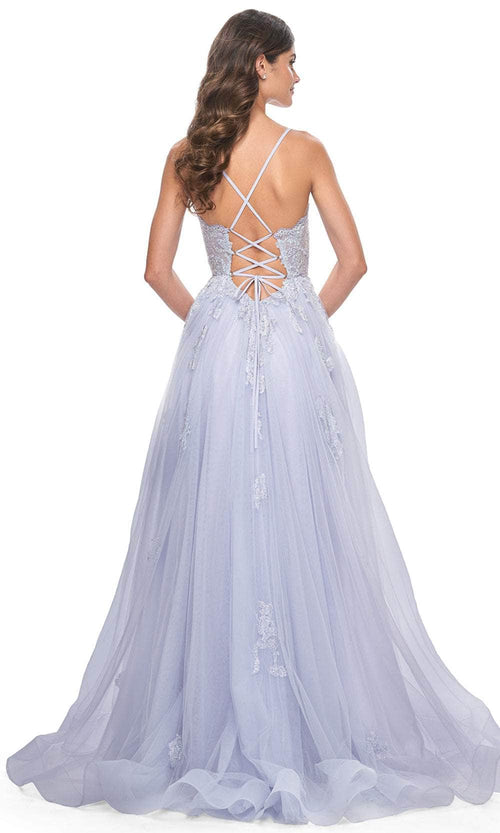 La Femme 32028 Lace Styled Prom Dress