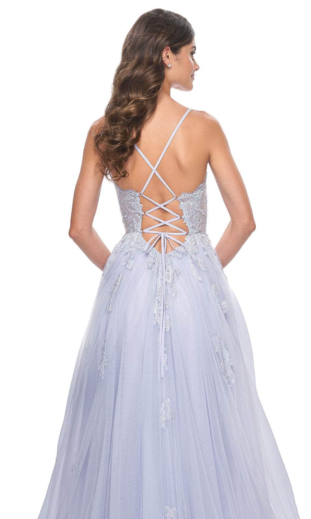 La Femme 32028 Lace Styled Prom Dress