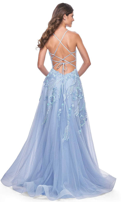 La Femme 32032 Sequin Beaded Prom Dress