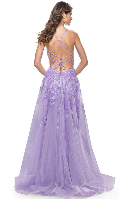 La Femme 32032 Sequin Beaded Prom Dress