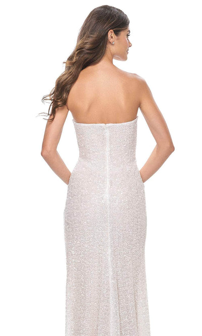 La Femme 32045 Strapless Sequined Prom Dress