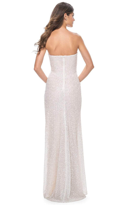 La Femme 32045 Strapless Sequined Prom Dress