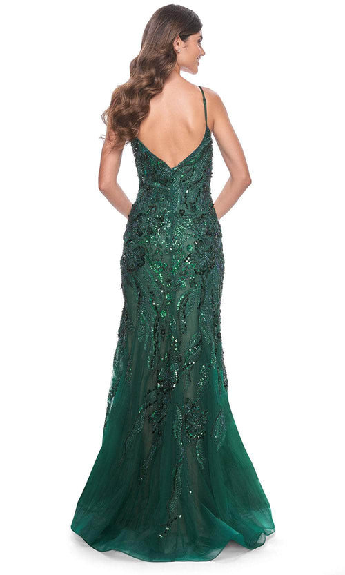 La Femme 32049 Sequin Detailed Prom Dress