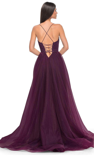 La Femme 32065 Bustier Tulle Prom Dress