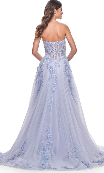 La Femme 32082 Sweetheart Applique Prom Dress