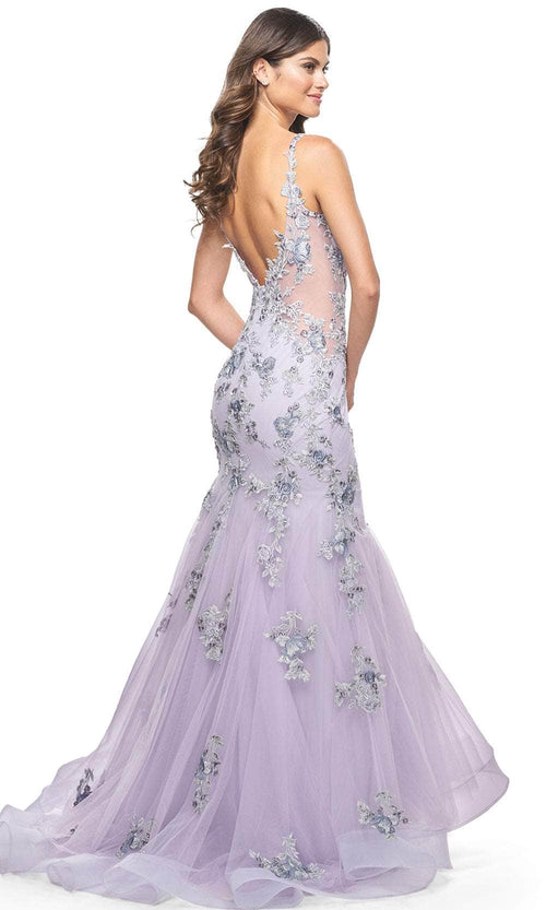 La Femme 32091 Sleeveless Mermaid Prom Gown