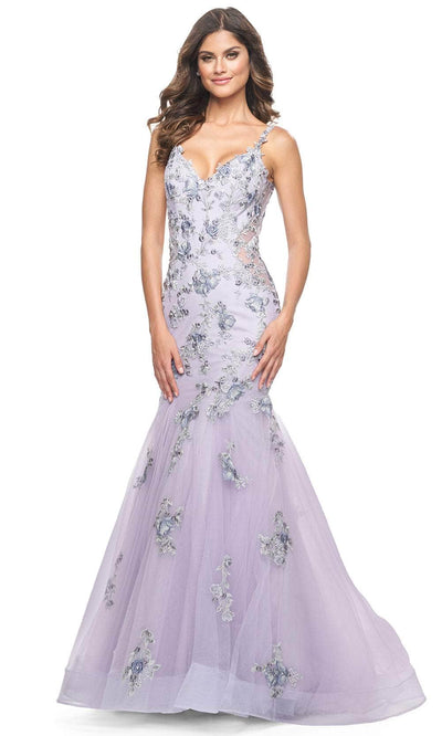 La Femme 32091 Sleeveless Mermaid Prom Gown