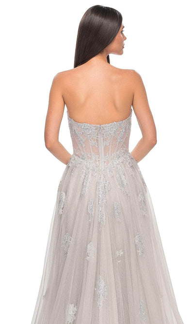 La Femme 32111 Tulle A-Line Prom Dress