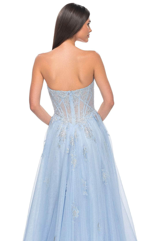 La Femme 32111 Tulle A-Line Prom Dress