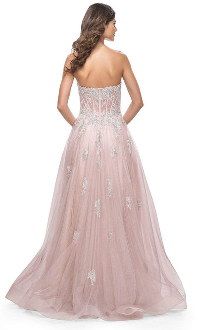 La Femme 32111 Tulle A-Line Prom Dress