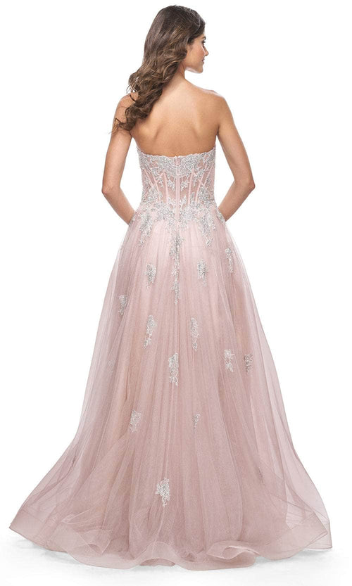 La Femme 32111 Tulle A-Line Prom Dress