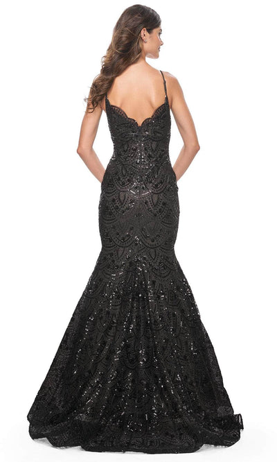 La Femme 32118 Sequin Sleeveless Prom Gown