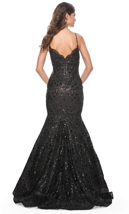 La Femme 32118 Sequin Sleeveless Prom Gown
