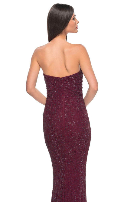 La Femme 32141 Strapless Beaded Prom Dress