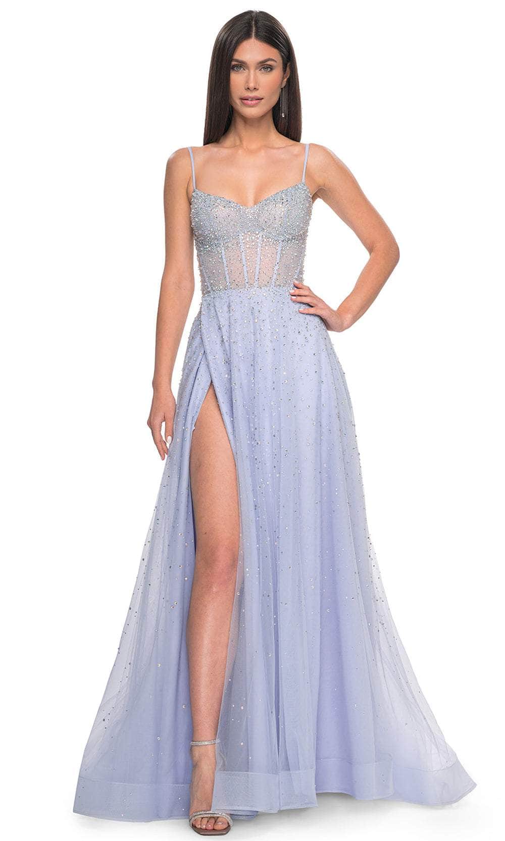 black formal dresses nearby Black Tulle A-line Prom Dress With Lace Appliques, MP831