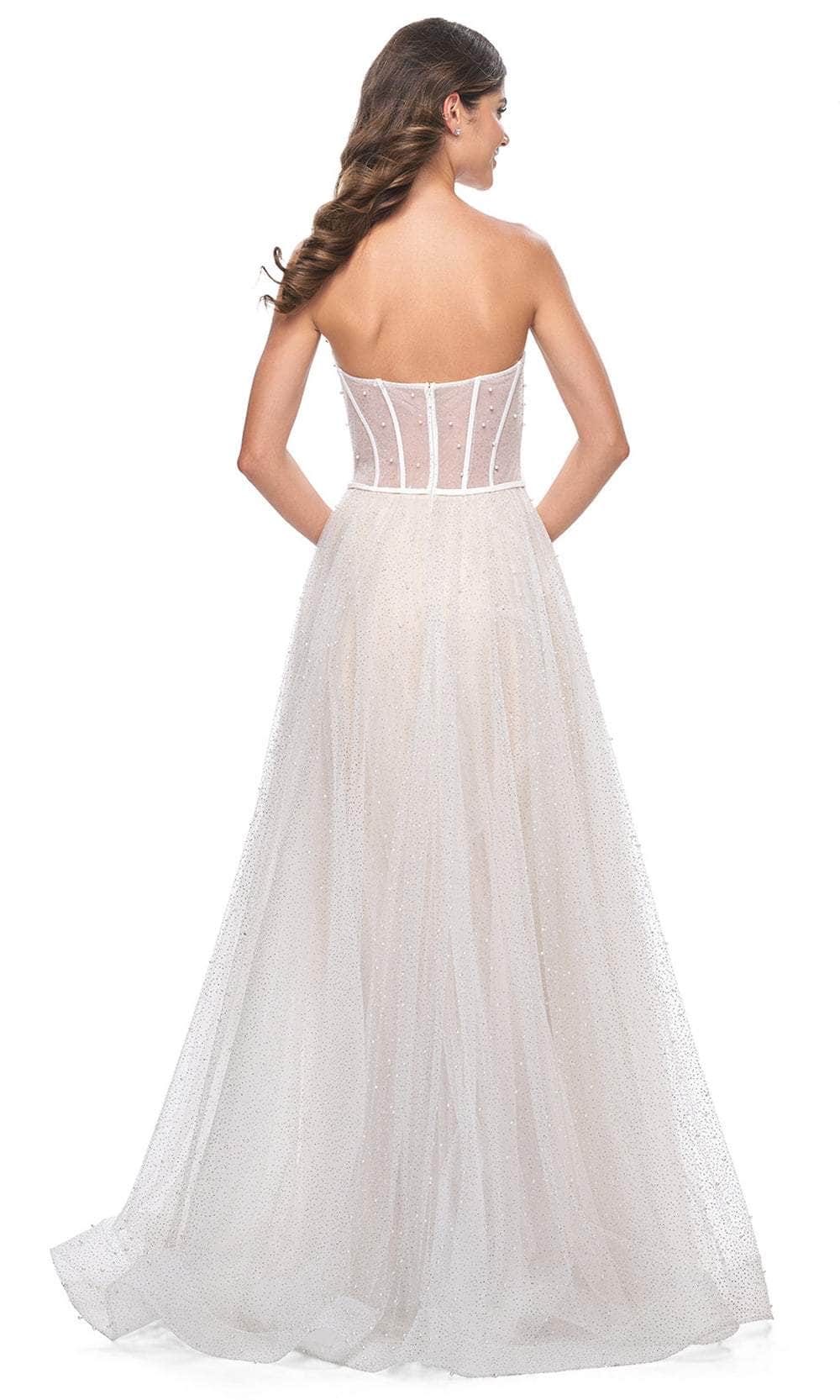 La Femme 32149 Sweetheart Strapless Prom Gown