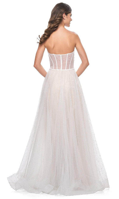La Femme 32149 Sweetheart Strapless Prom Gown