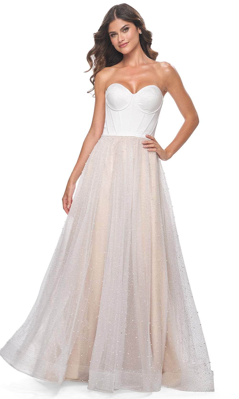 La Femme 32149 Sweetheart Strapless Prom Gown