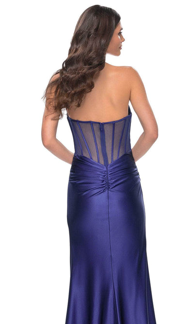 La Femme 32159 Satin Sweetheart Prom Dress