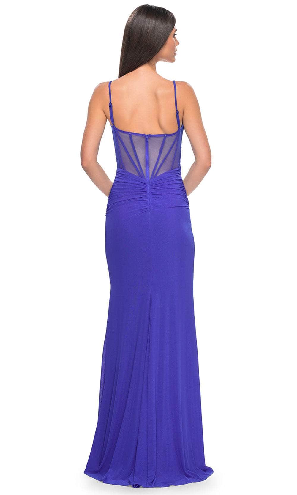 La Femme 32160 Draped Sheath Prom Dress