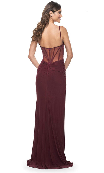 La Femme 32160 Draped Sheath Prom Dress
