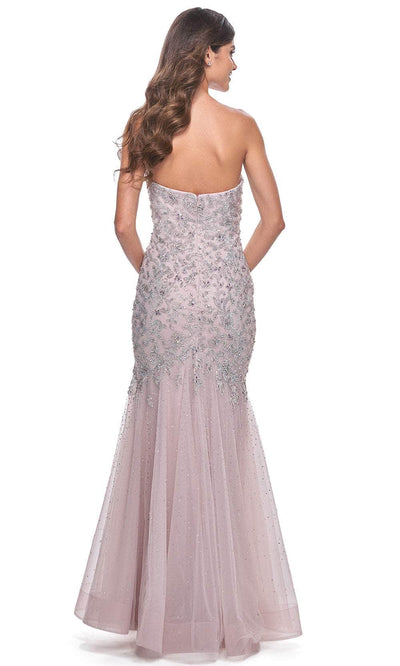 La Femme 32197 Sweetheart Applique Prom Dress