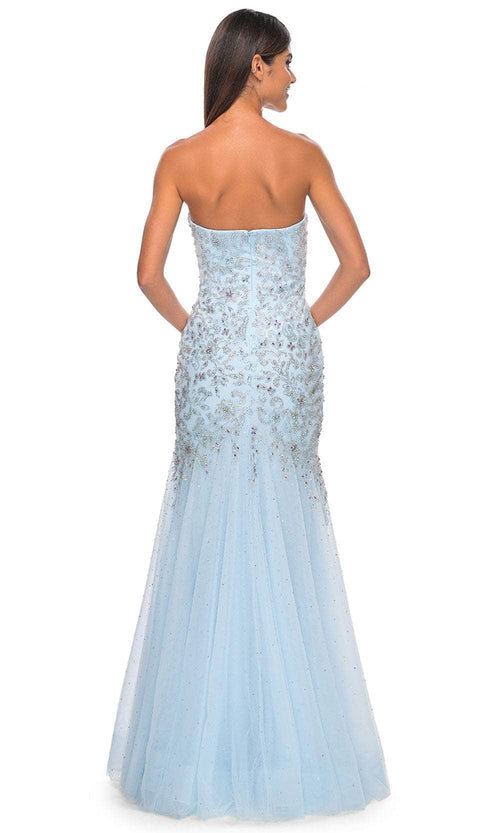 La Femme 32197 Sweetheart Applique Prom Dress
