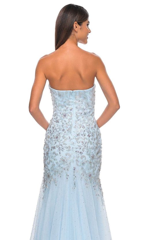 La Femme 32197 Sweetheart Applique Prom Dress