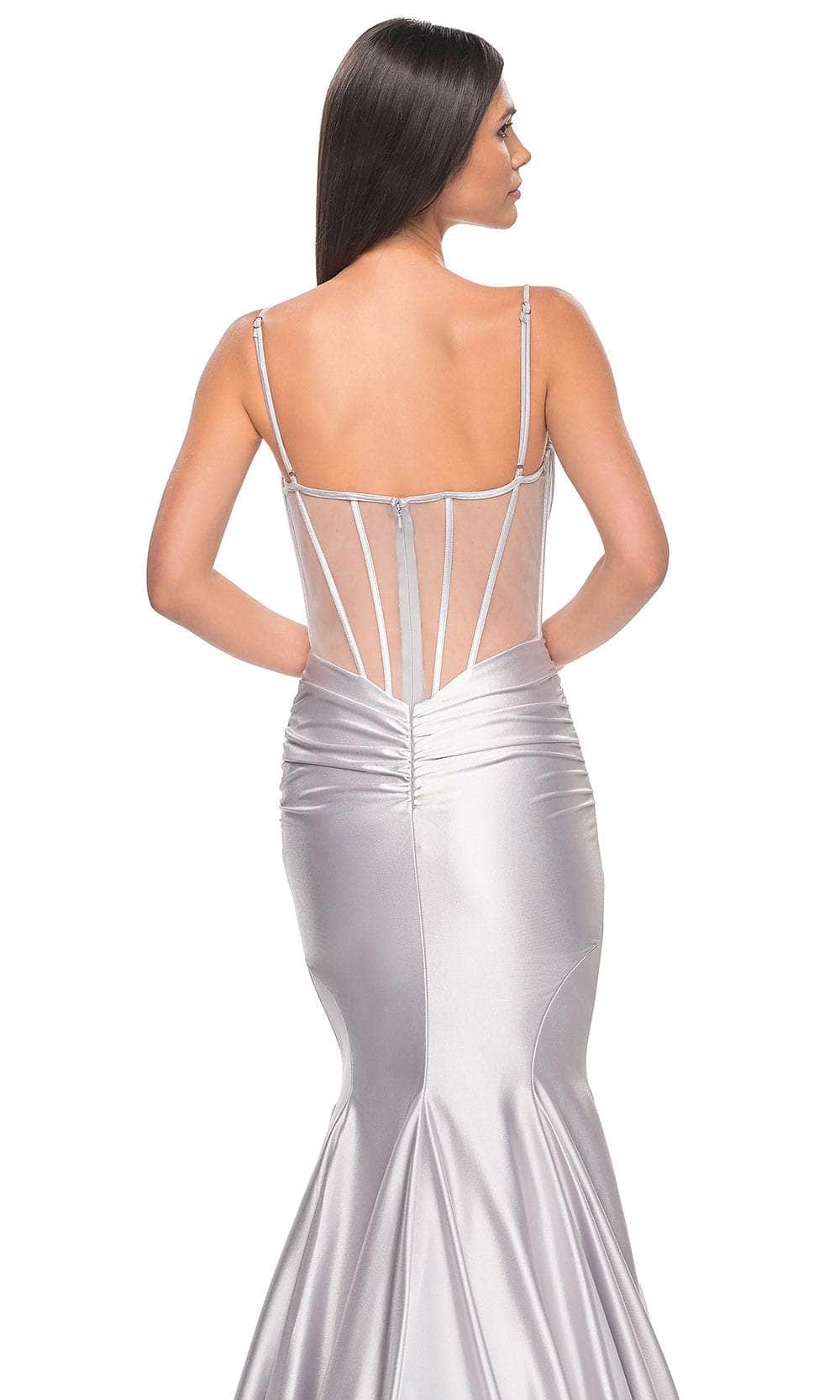 La Femme 32269 Plunging Mermaid Prom Dress