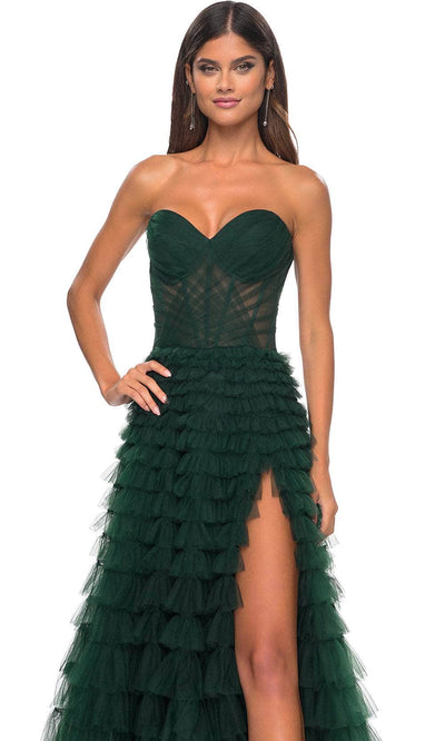 La Femme 32283 Tiered A-Line Prom Dress
