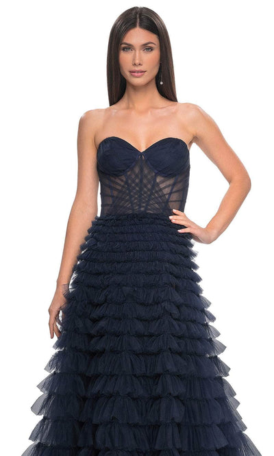 La Femme 32283 Tiered A-Line Prom Dress