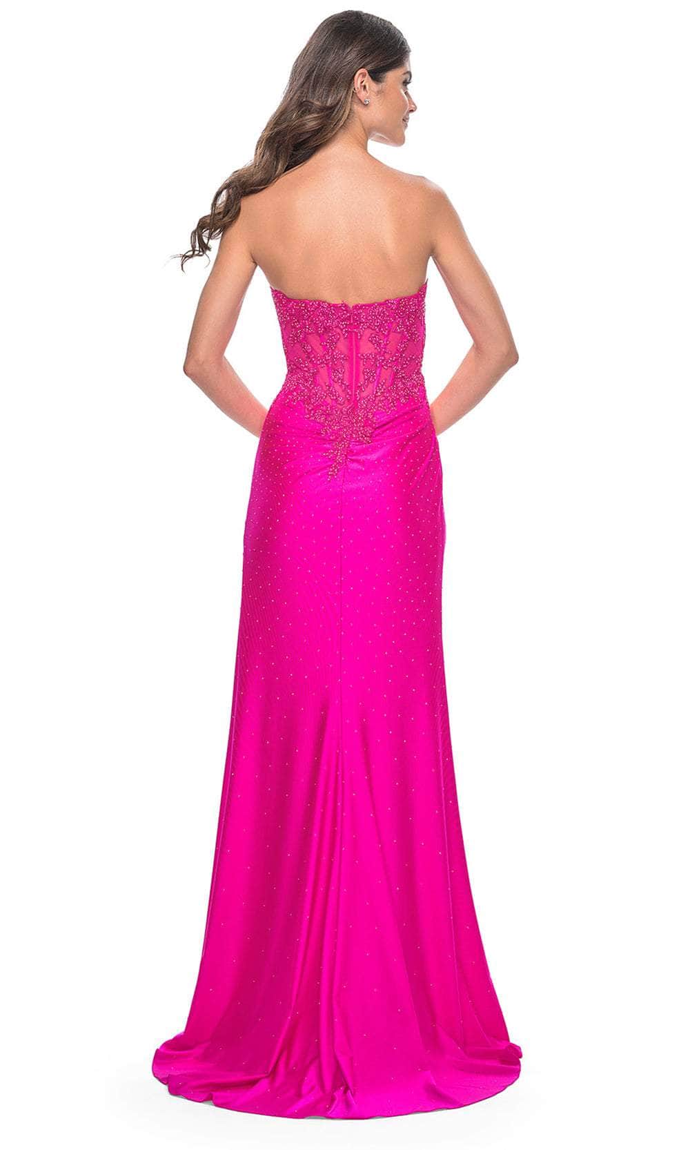 La Femme 32329 Sweetheart Rhinestone Embellished Prom Gown